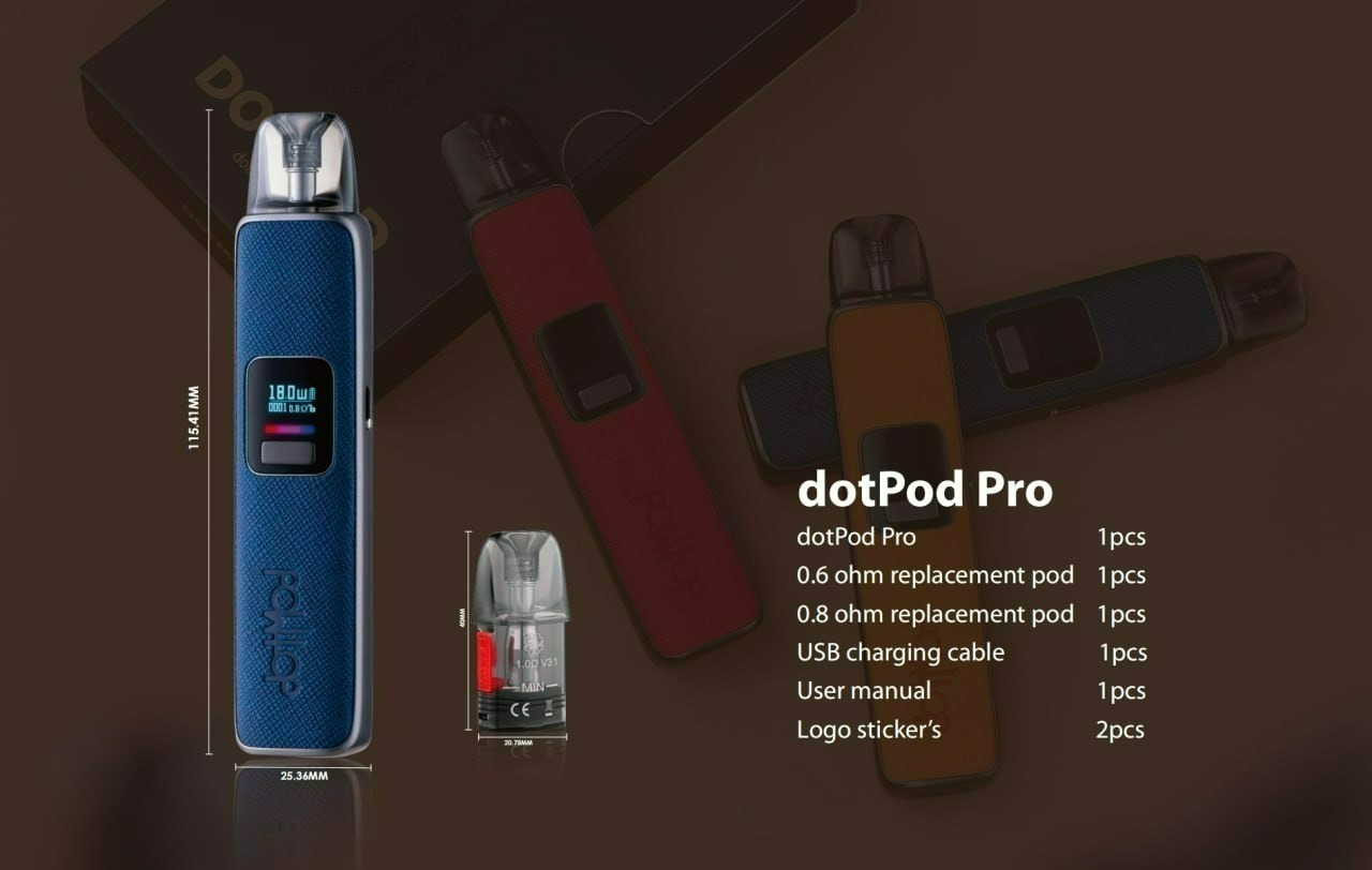 佩特里 Dotpod Pro 小煙主機 OLED質感螢幕版