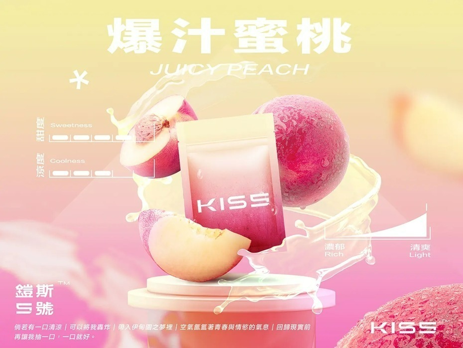 kiss5 Kiss5鎧斯5號煙彈 單顆包裝 通用RELX/SP2S